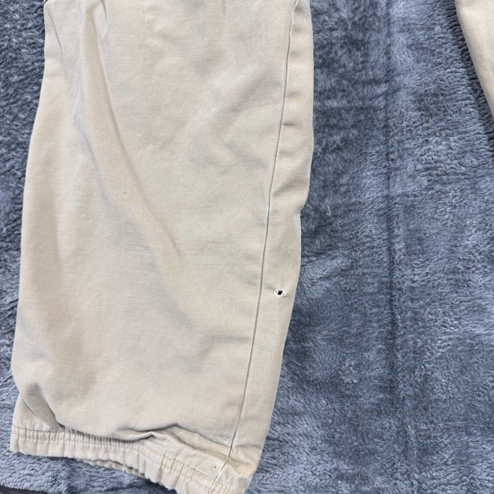 Faded Glory Cargo Pants‎ Boys 14 Barley Tan Fleece Lined - Picture 10 of 12